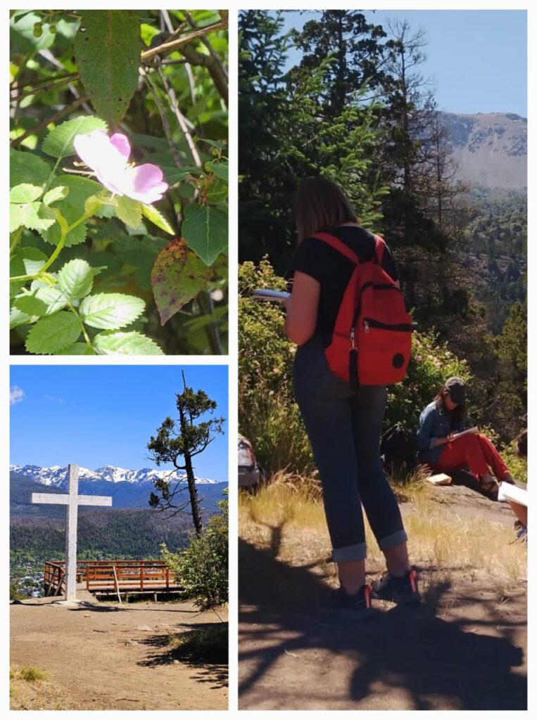 Caminata poética en Cerro Amigo. Tercera parada