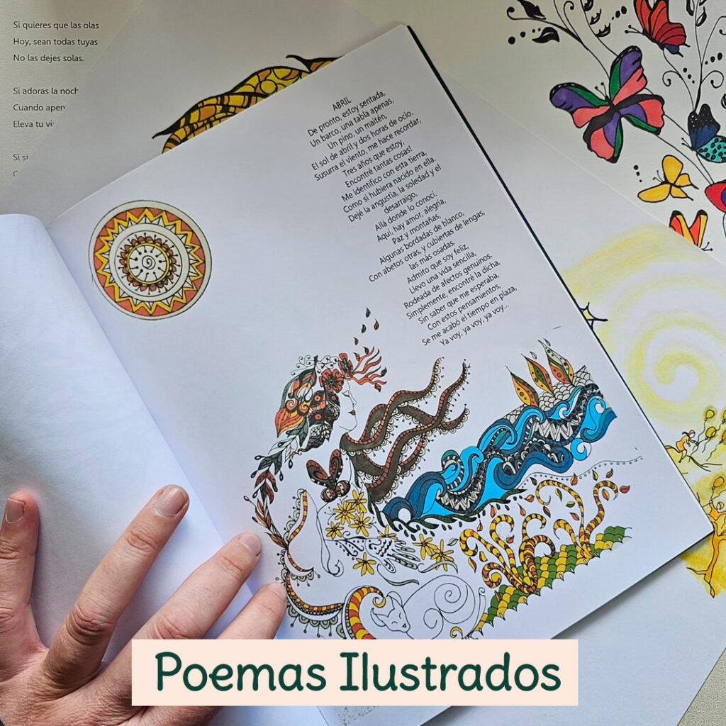 Portada Poemas ilustrados Carla Guerra
