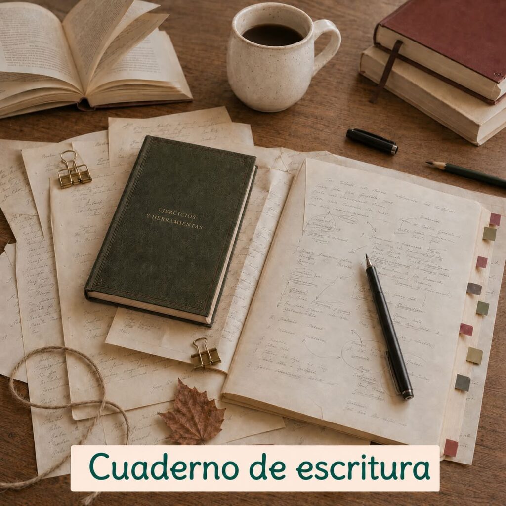 cuaderno de escritura